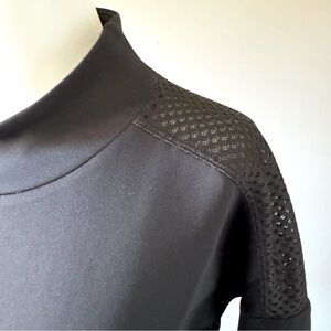 CALIA Funnel Neck Turtleneck Athletic Sweatshirt | Black | NWOT